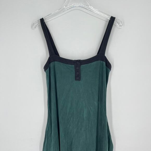 Summersalt Jumpsuit 24 Hour Green Small Cupro Blend Moss - Picture 4 of 8